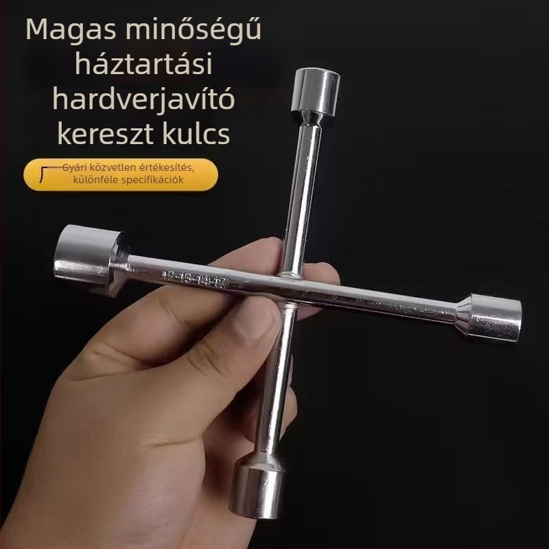 Keresztfejű külső hatszögű csavarkulcs készlet, eszköz elektromos járművek és kerékpárok javításához, 8/10/12/14, Y-típus