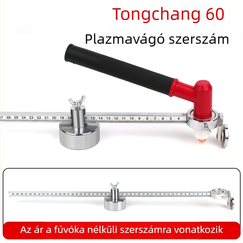 LGK plazmas vágópisztoly és P80 körző mágneses skálával