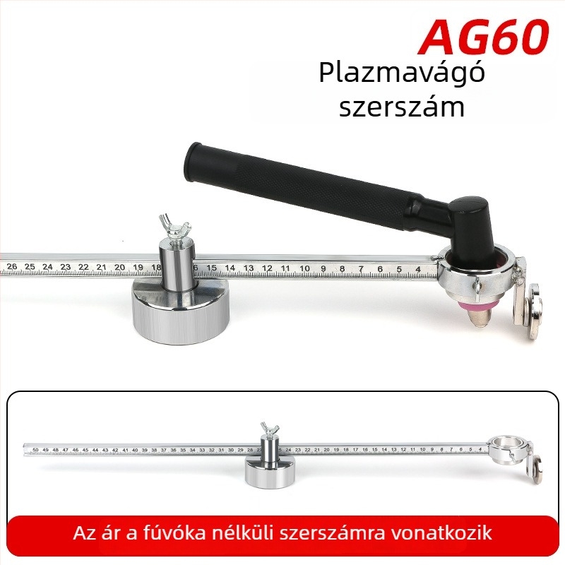 LGK plazmas vágópisztoly és P80 körző mágneses skálával