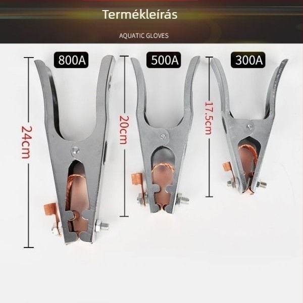 Hegesztési földelő csipesz 500A/300A/800A