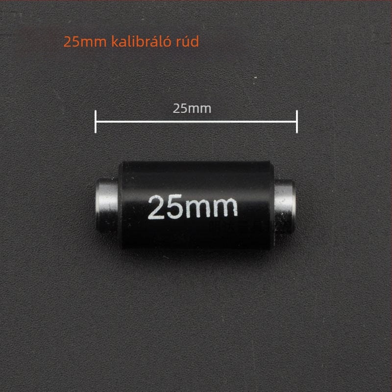 5200N gyűrűs mérő a mikrométeres kalibráláshoz – belső Ø 11,0 mm, külső Ø 17,25 mm, tolómérő 75, rúd 15050