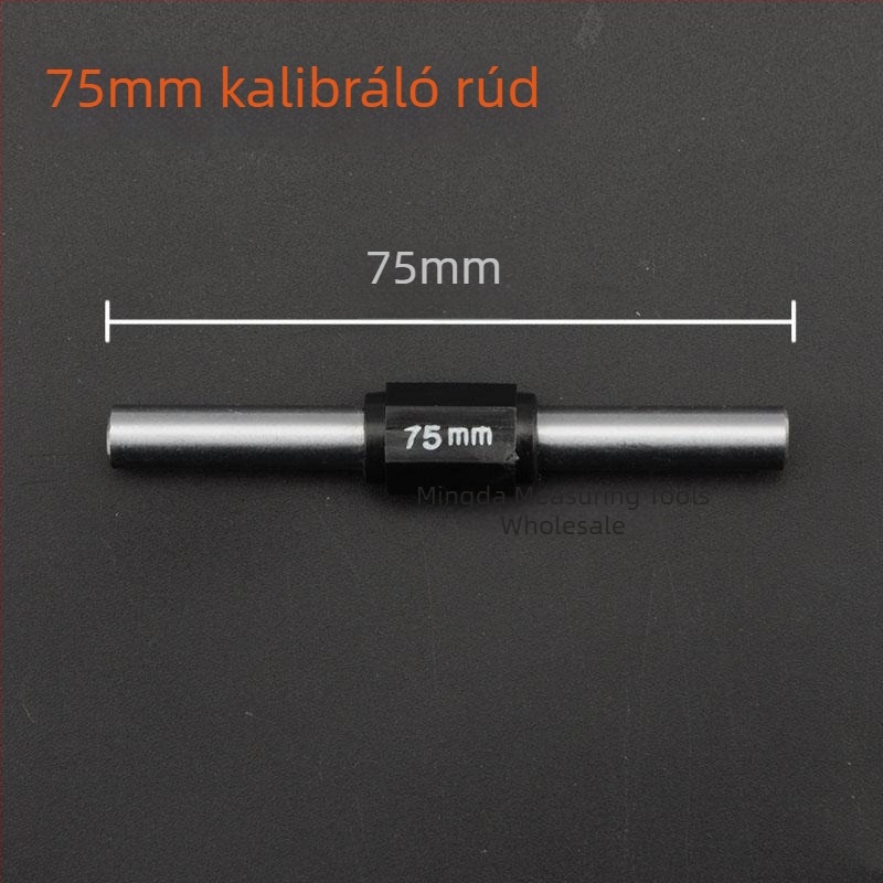 5200N gyűrűs mérő a mikrométeres kalibráláshoz – belső Ø 11,0 mm, külső Ø 17,25 mm, tolómérő 75, rúd 15050