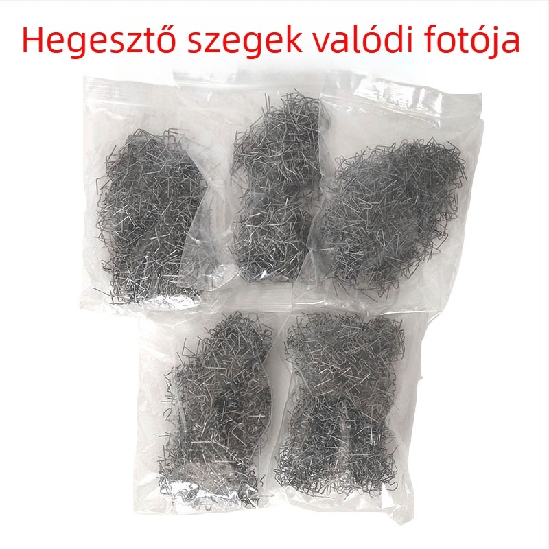 Autó lökhárító plasztikus javításához készült hegesztődrót és hegesztőszeg