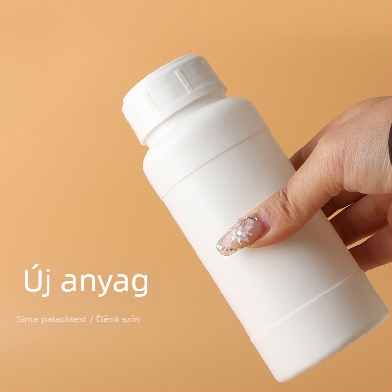 Fehér HDPE műanyag üveg 250–1000 ml növényvédő szerhez, vegyi anyagokhoz és reagensekhez