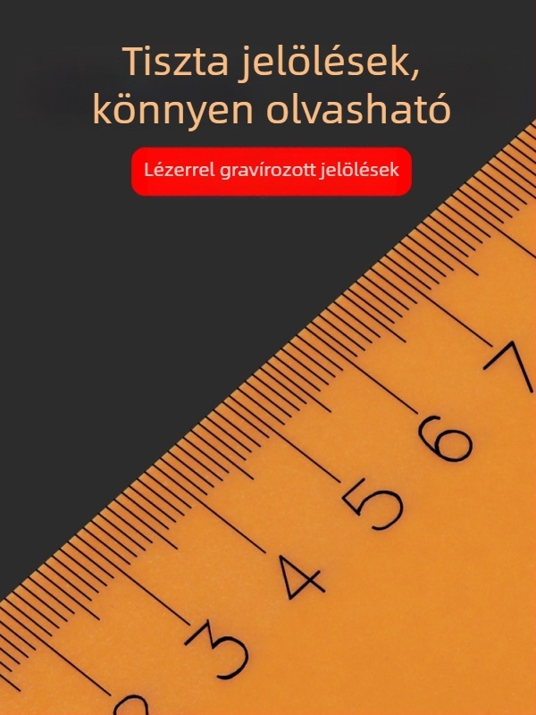 Faipari háromszög mérő bakelit lemez, nagy méretű négyzetes mérő, 90° derékszögű mérő, díszítő eszközök