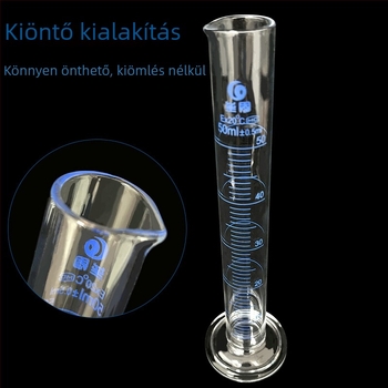 A-osztályú magas boroszilikát üveg mérőhenger, 5/10/25/50/100/250/500/1000/2000 ml