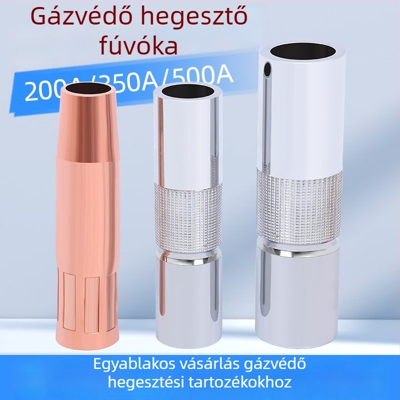 Réz védőcső Panasonic ívhegesztőhöz, gázárnyékolt ívhegesztéshez, kompatibilis 200A/350A/500A