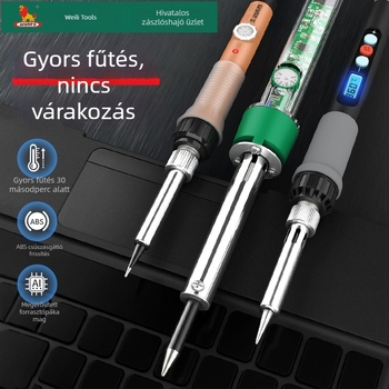 Power Lion állítható hőmérsékletű elektromos forrasztóvas, otthoni használatra – forrasztáshoz és javításokhoz, intelligens hőmérséklet-vezérléssel