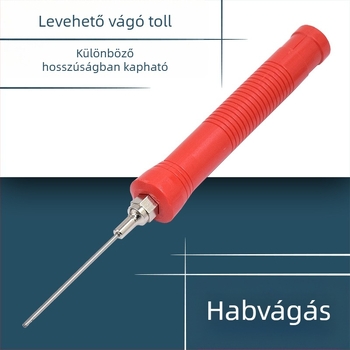 DeBailong újratölthető habvágó toll – elektromos meleg kés habhoz, buborékfólia vágásához és KT tábla eszköz