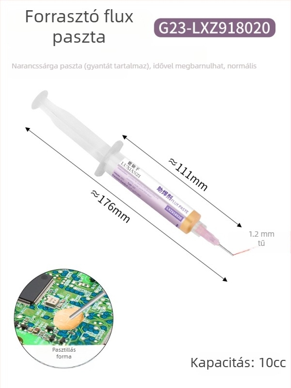 Deer Fairy tűs fluxz és forrasztó paszta készlet mobiltelefon javításhoz – No-Clean rosin, forrasztóolaj, szétszerelés és összeszerelés