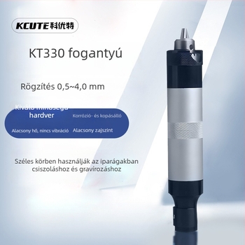 T30 fogóhoz készített markolat és gravírozó kiegészítők – gyors tokmány, rugalmas tengely, 4 mm-es forgó nyél