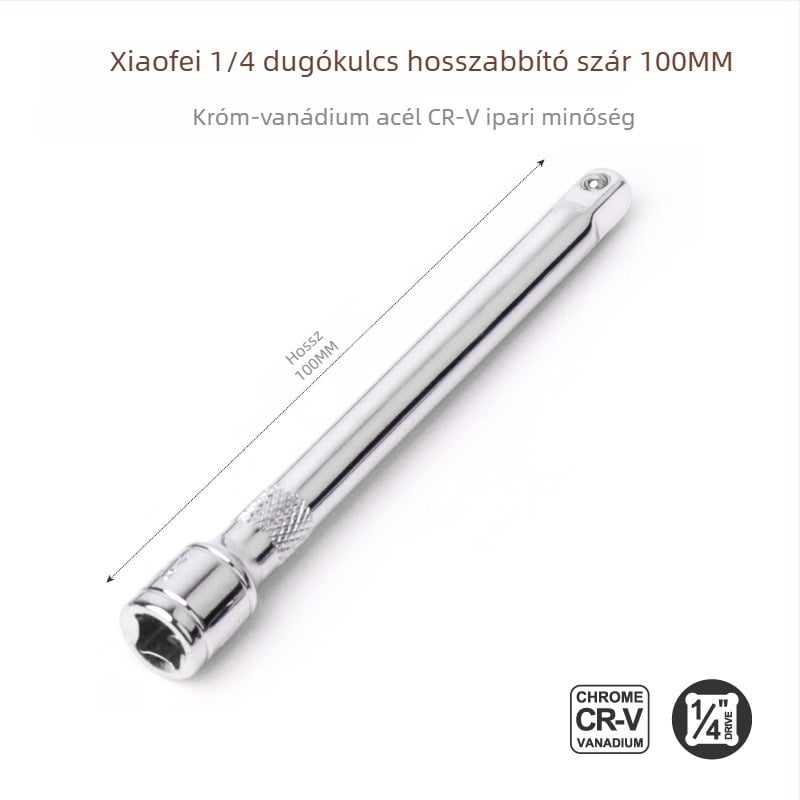 3/8 hüvelykes ratchet wrench extension rod, hosszú extension rod, socket wrench accessory