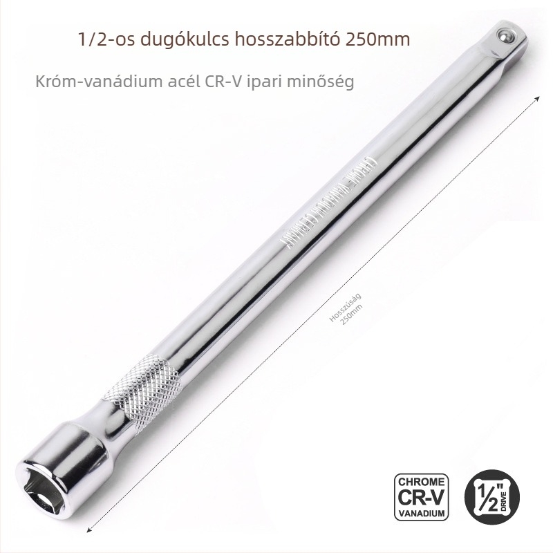 3/8 hüvelykes ratchet wrench extension rod, hosszú extension rod, socket wrench accessory