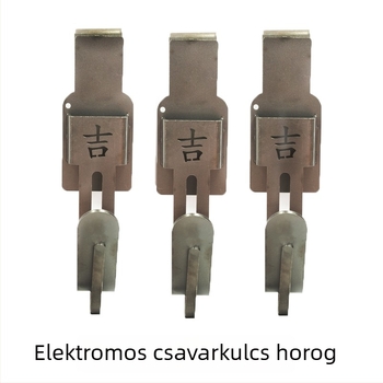 Forgó rozsdamentes acél akasztó elektromos csavarhúzóhoz – faragóeszközök tárolója