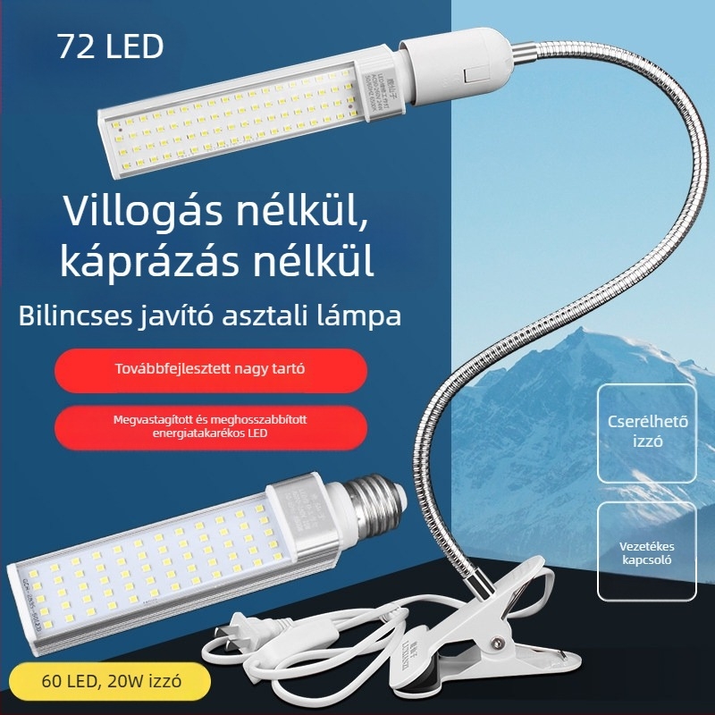 Deer Fairy Mobiltelefon javításához világítás – LED asztali lámpa clip‑on hegesztéshez