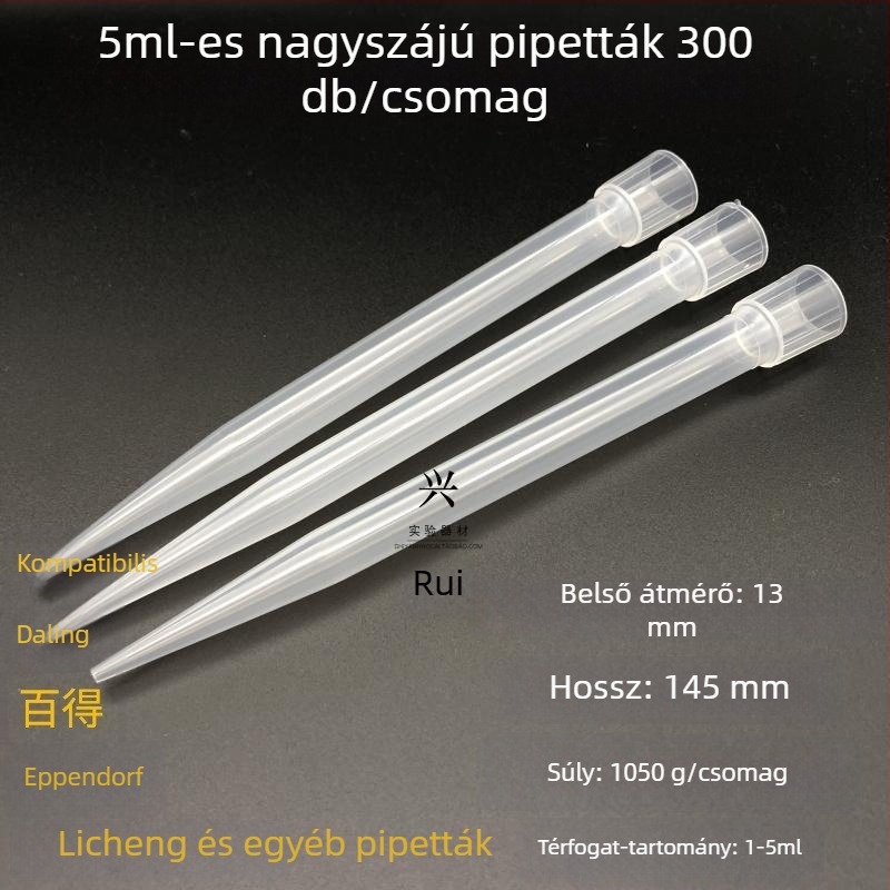Xingya pipettahegyek, magas hőmérséklet-ellenálló, 10 μL–10 mL