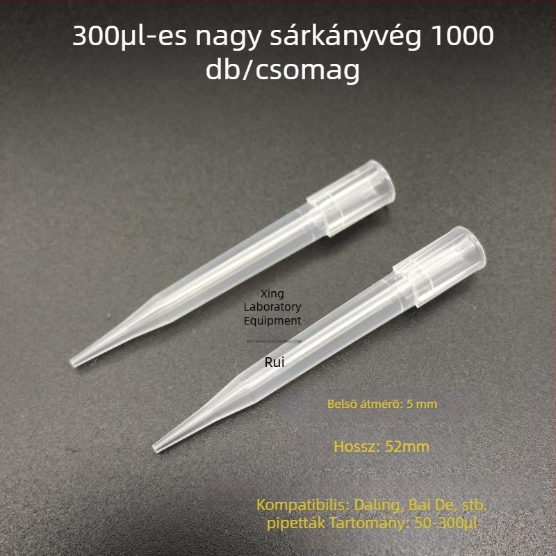 Xingya pipettahegyek, magas hőmérséklet-ellenálló, 10 μL–10 mL