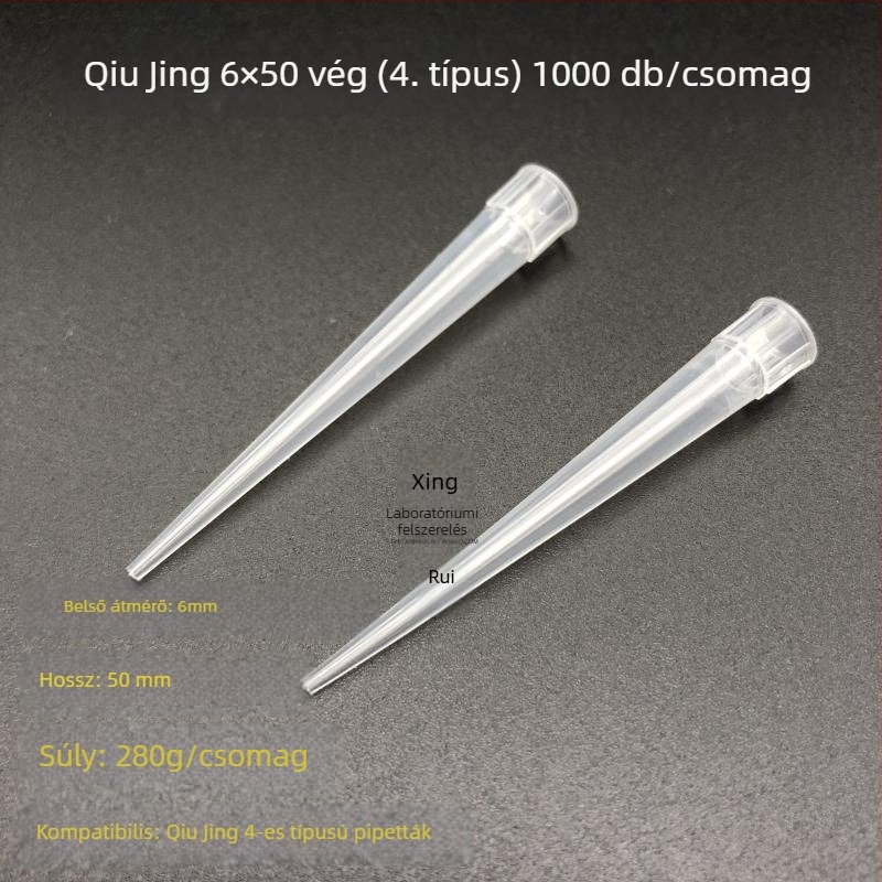 Xingya pipettahegyek, magas hőmérséklet-ellenálló, 10 μL–10 mL