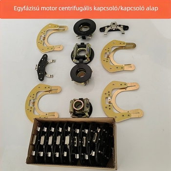 Egyfázisú centrifugális kapcsoló lemez motorhoz, modellek 25-27, 302/4 és 34/20/19 alaplemez