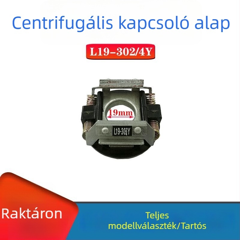 Egyfázisú centrifugális kapcsoló lemez motorhoz, modellek 25-27, 302/4 és 34/20/19 alaplemez