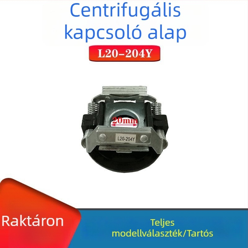 Egyfázisú centrifugális kapcsoló lemez motorhoz, modellek 25-27, 302/4 és 34/20/19 alaplemez