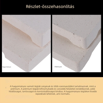 Kvarcból készült négyszögletes, hatszárú lábú hőálló tégla magas hőmérsékletű hegesztőlemezhez, ékszerészeti feldolgozáshoz és aranyozó eszközökhöz
