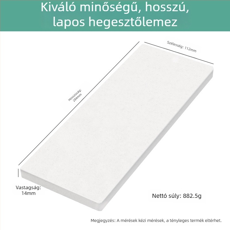 Kvarcból készült négyszögletes, hatszárú lábú hőálló tégla magas hőmérsékletű hegesztőlemezhez, ékszerészeti feldolgozáshoz és aranyozó eszközökhöz