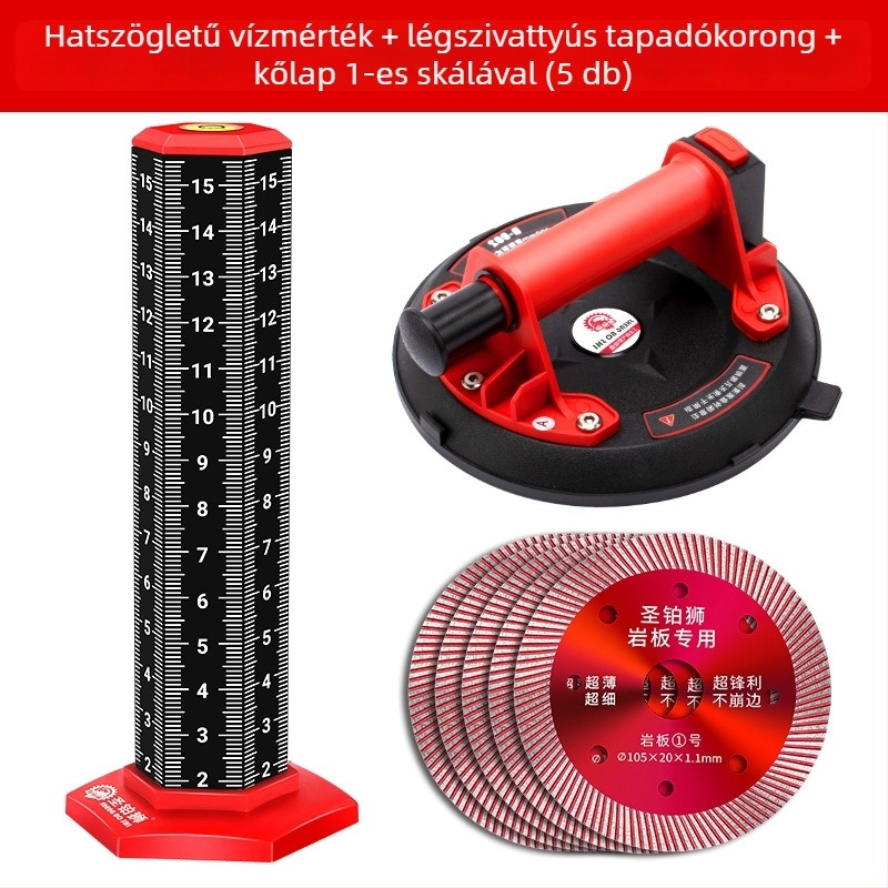 Kontúr vonalzó kőműveseknek – eszköz a padlóburkolat és a mennyezetgerendák szintezéséhez