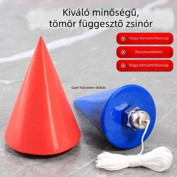 Faipari függővonal súlykészlet — kúpos súlyok 2 kg és 10 kg