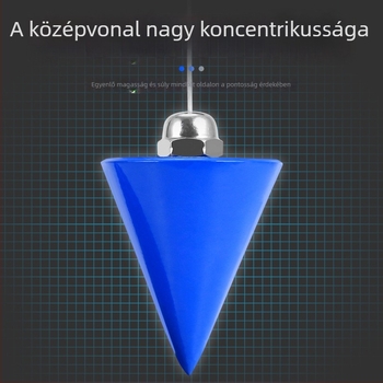 Faipari függővonal súlykészlet — kúpos súlyok 2 kg és 10 kg