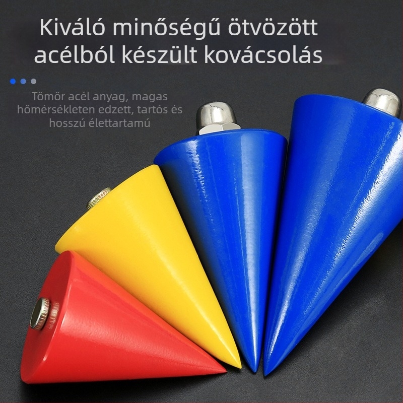 Faipari függővonal súlykészlet — kúpos súlyok 2 kg és 10 kg