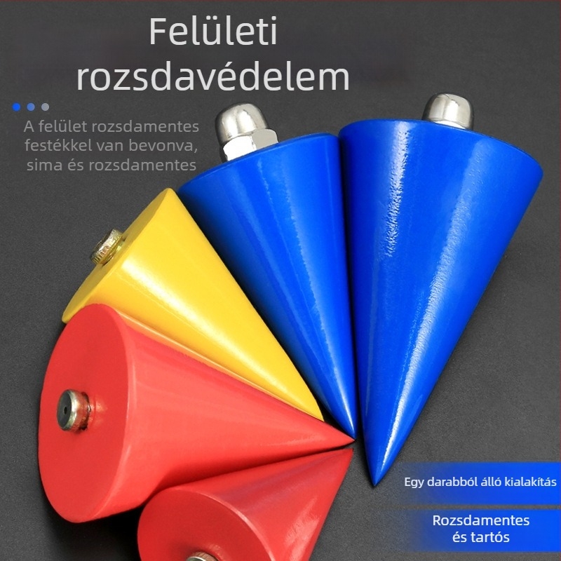 Faipari függővonal súlykészlet — kúpos súlyok 2 kg és 10 kg