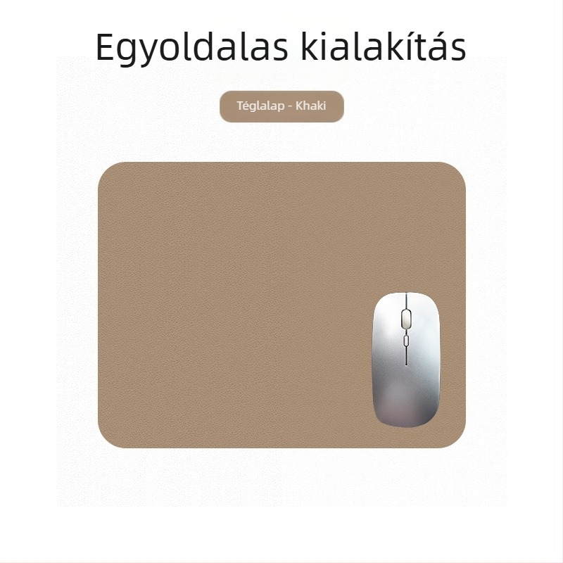 Extra nagy számítógép egérpad, PVC bőr asztali matrac, kétoldalas, csúszásmentes felület, logó minta