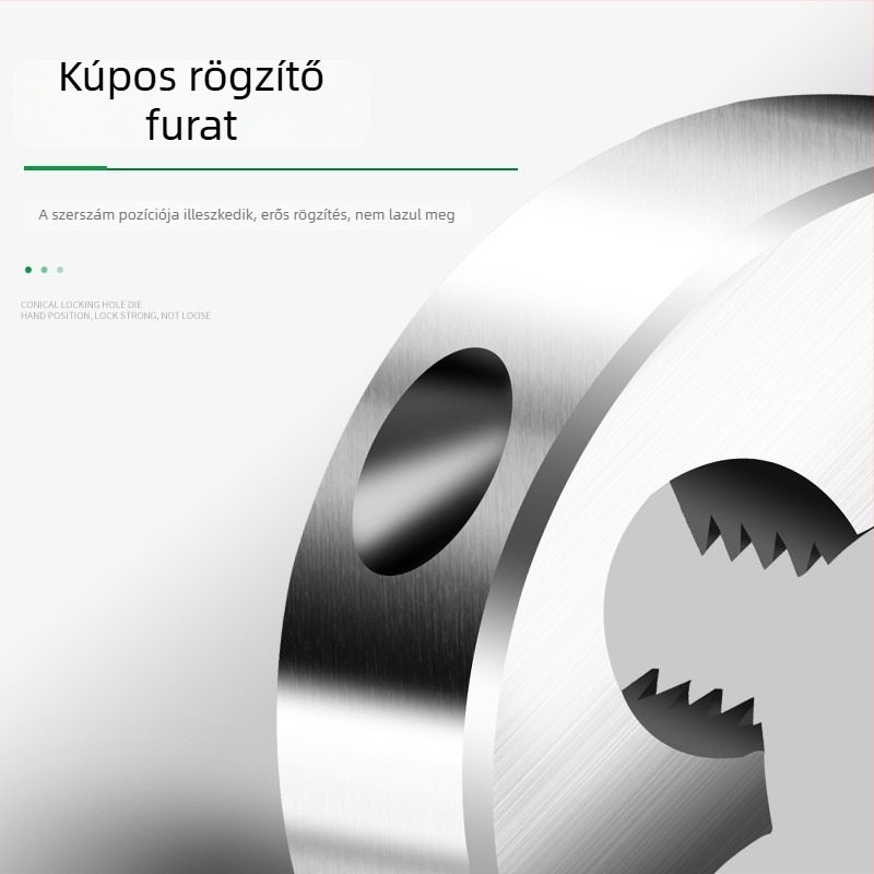 Ötvözött acél menetfúró fogó metrikus menethez