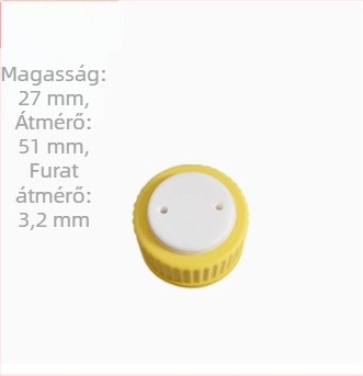 GL45 sapka mozgó fázisú oldószeres üveghez; PTFE sapka Schott reagensüveghez