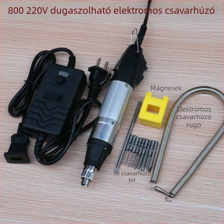 Elektromos csavarhúzó készlet 800801802 mobiltelefonok és laptopok javítására