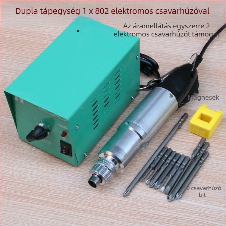 Elektromos csavarhúzó készlet 800801802 mobiltelefonok és laptopok javítására