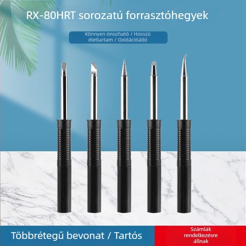 GOOT RX-80HRT univerzális forrasztóhegy, fűtőmaggal, patkó alakú