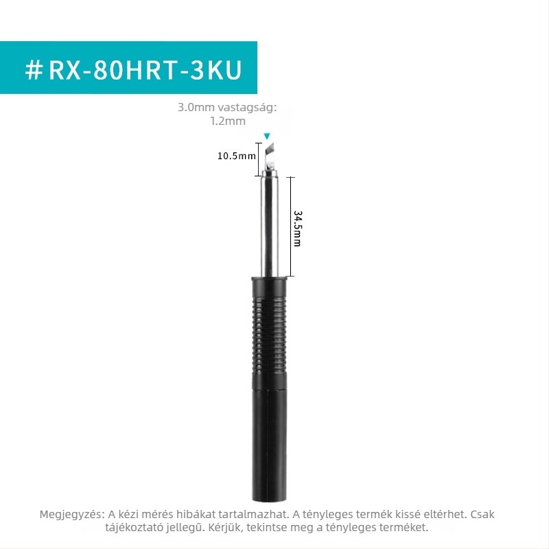 GOOT RX-80HRT univerzális forrasztóhegy, fűtőmaggal, patkó alakú