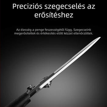 Rozsdamentes acélból készült multifunkcionális konyhai olló, csirke csontokhoz, élelmiszer-előkészítéshez, kempingezéshez és grillhez