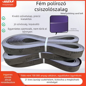 Kerámia csiszoló szalag 2100×50 mm fémek polírozásához