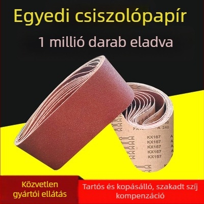 Taurus KX167-610x100 Abrasív szalag fém- és faipari felhasználásra, 915 mm hosszú