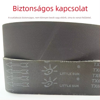 TX630 Little Sun sík csatlakozású csiszolóöv 915 × 100 mm rozsdamentes acélhoz, alumíniumhoz és cinkötvözethez