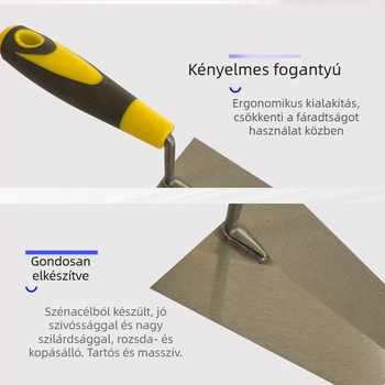 Glettkés ovális fejjel – téglázáshoz és vakoláshoz