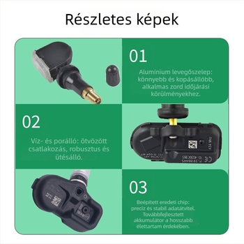Gumiabroncs nyomásérzékelő, modell 13598771, Buick, Chevrolet, Cadillac és GMC számára
