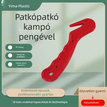 Lópatkó ápoló eszköz kampóval a patkóhoz és tisztító vaslemez