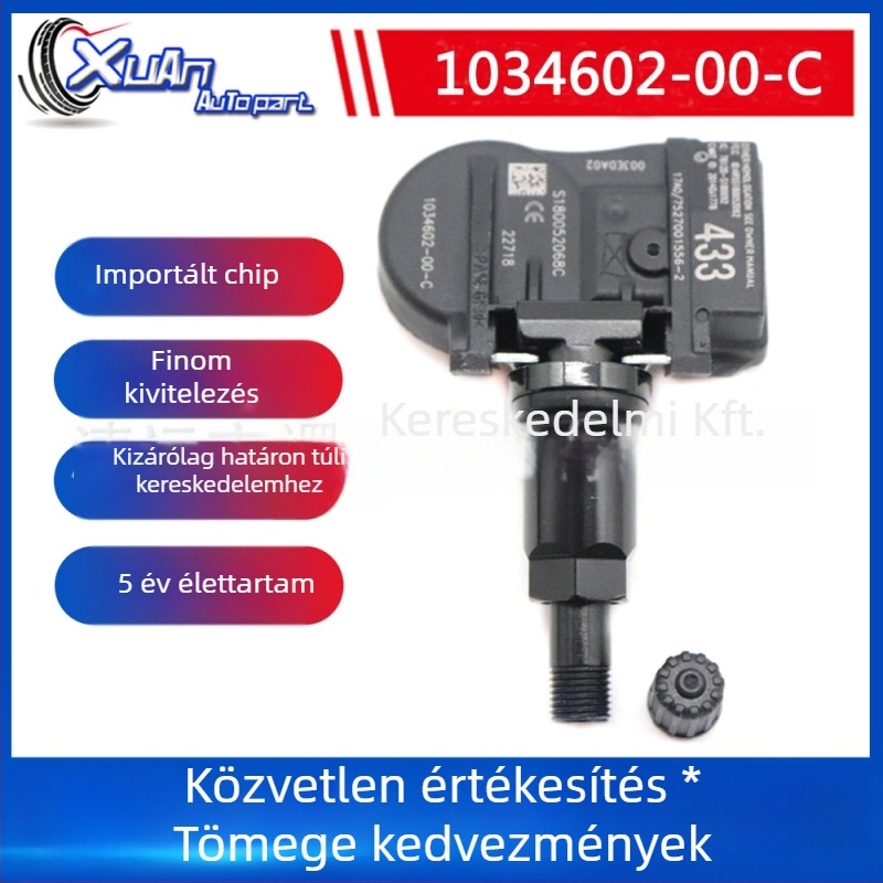 1034602-00-C TPMS abroncsnyomás-figyelő szenzor autókhoz