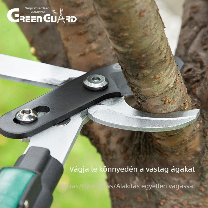 Green Guard teleszkópos hosszú nyélű vastag ágak metszőolló