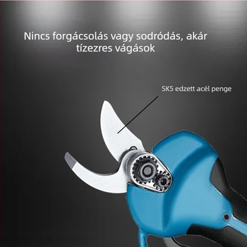 3.0 Li-ion akkumulátoros ágvágó olló – elektromos kerti olló