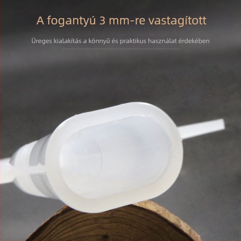 Vastagított műanyag vakolódeszka sík glettelővel, építési és díszítő munkákhoz
